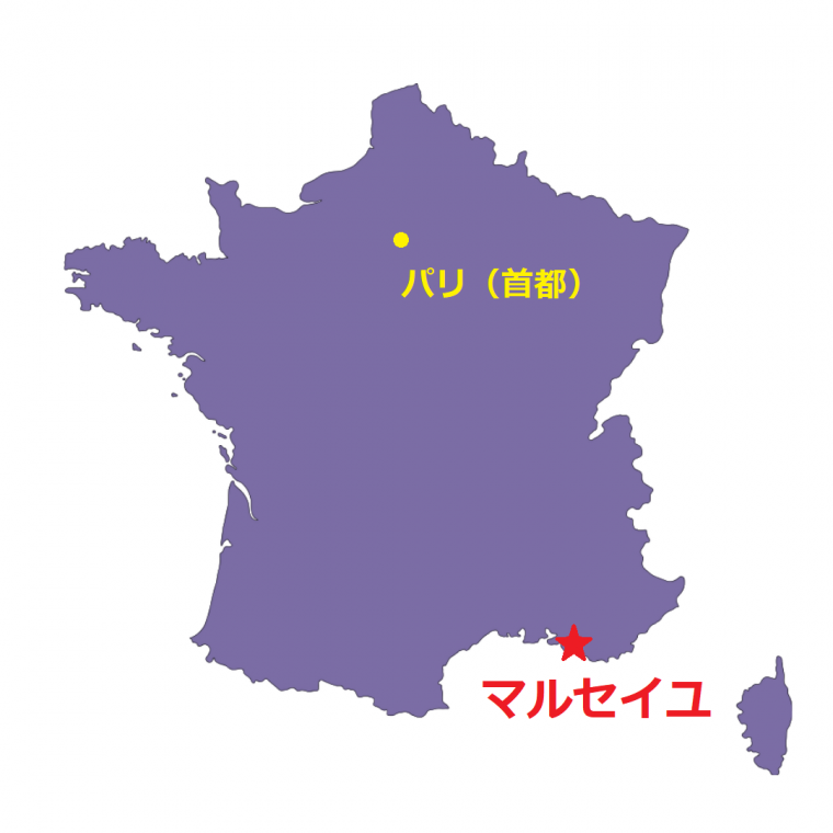 フランス地図