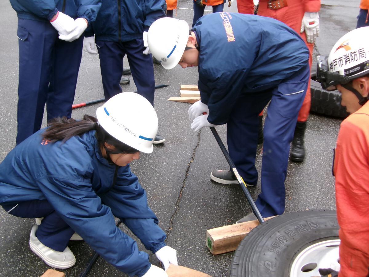 防災ジュニア訓練
