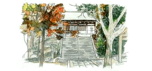 多聞寺(イラスト)