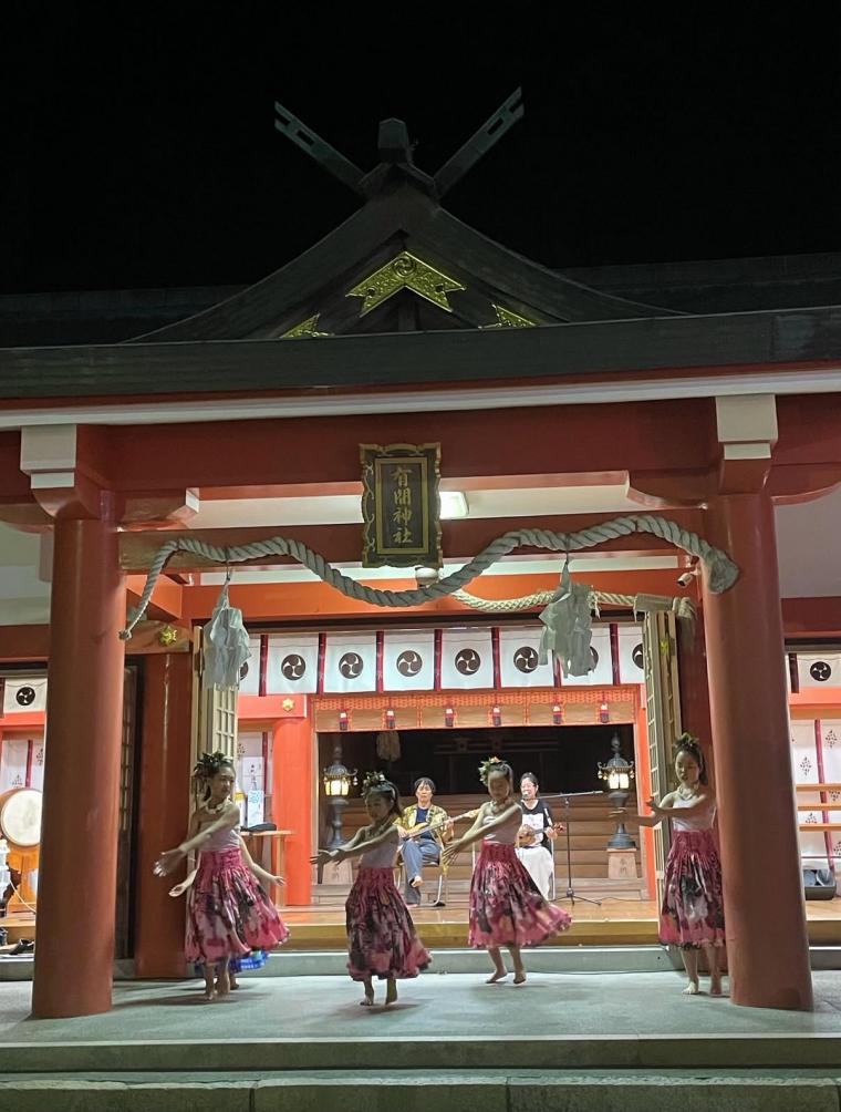 フラ奉納