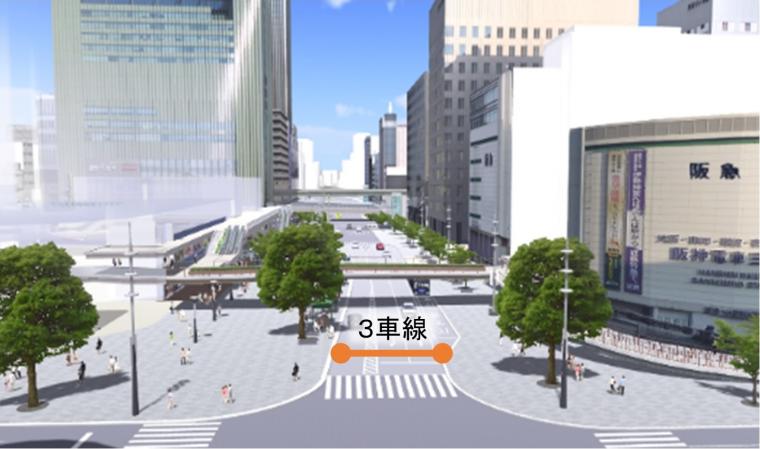 第2段階の車線数