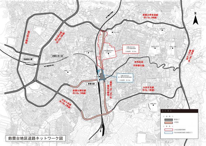 道路ネットワーク図