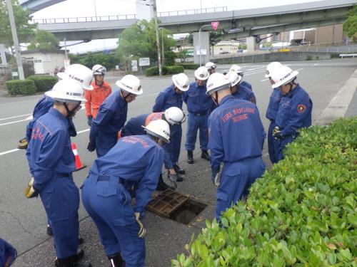 消火栓構造についての講習
