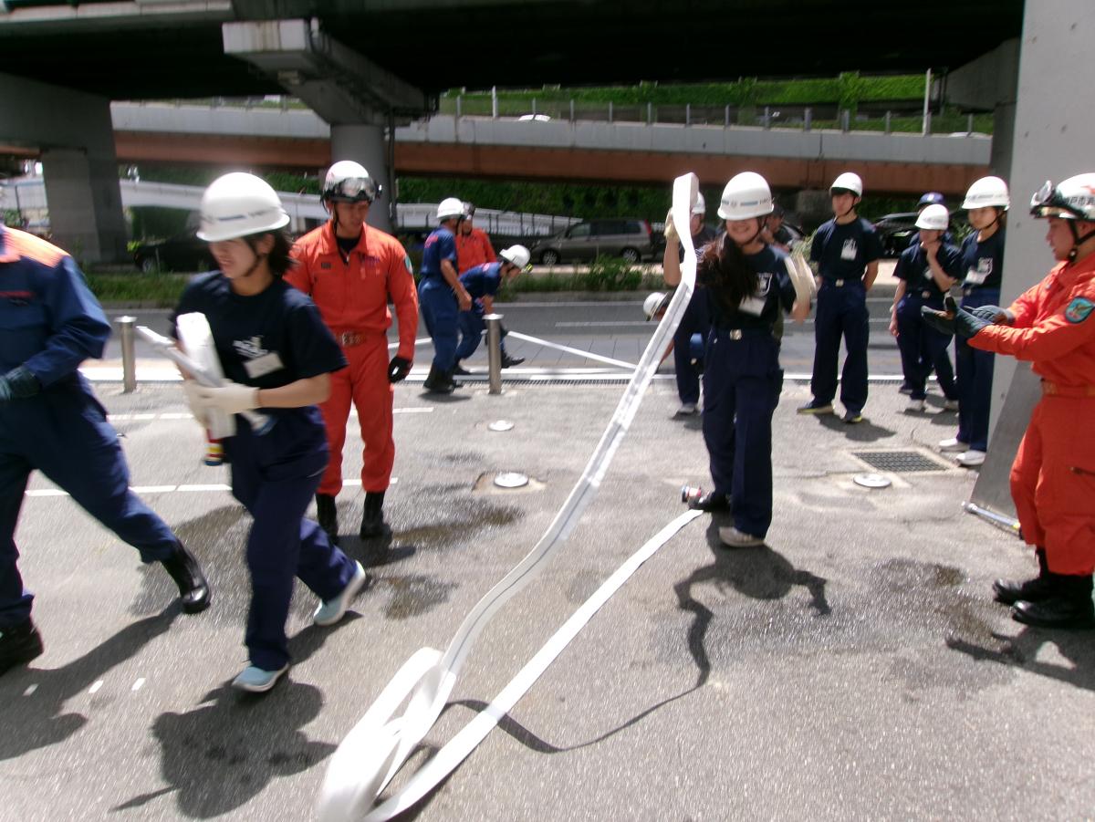 6 ホース延長訓練
