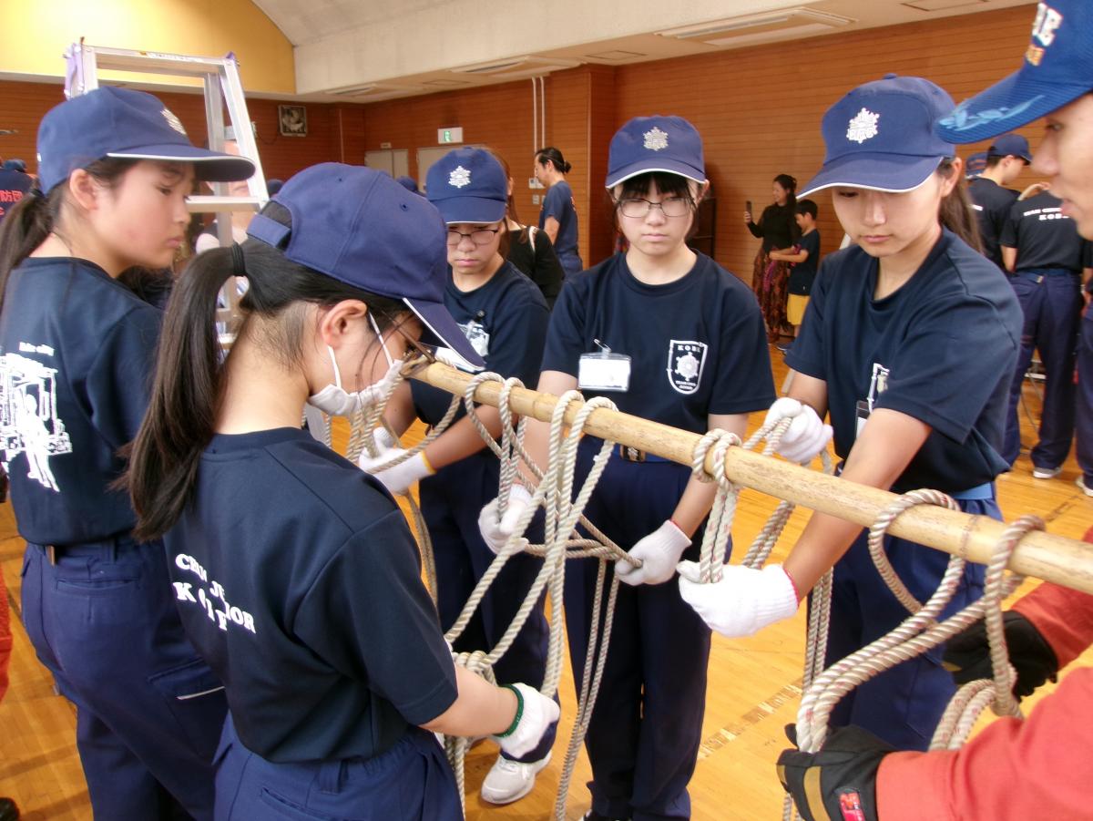 12 ロープ結索訓練3