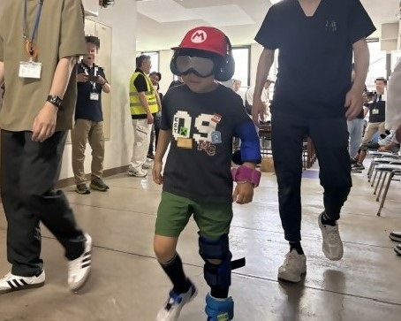 和田岬総合訓練災害弱者体験
