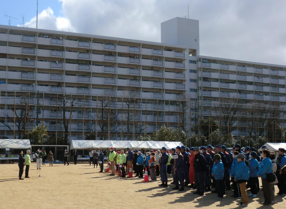 兵庫区総合防災訓練