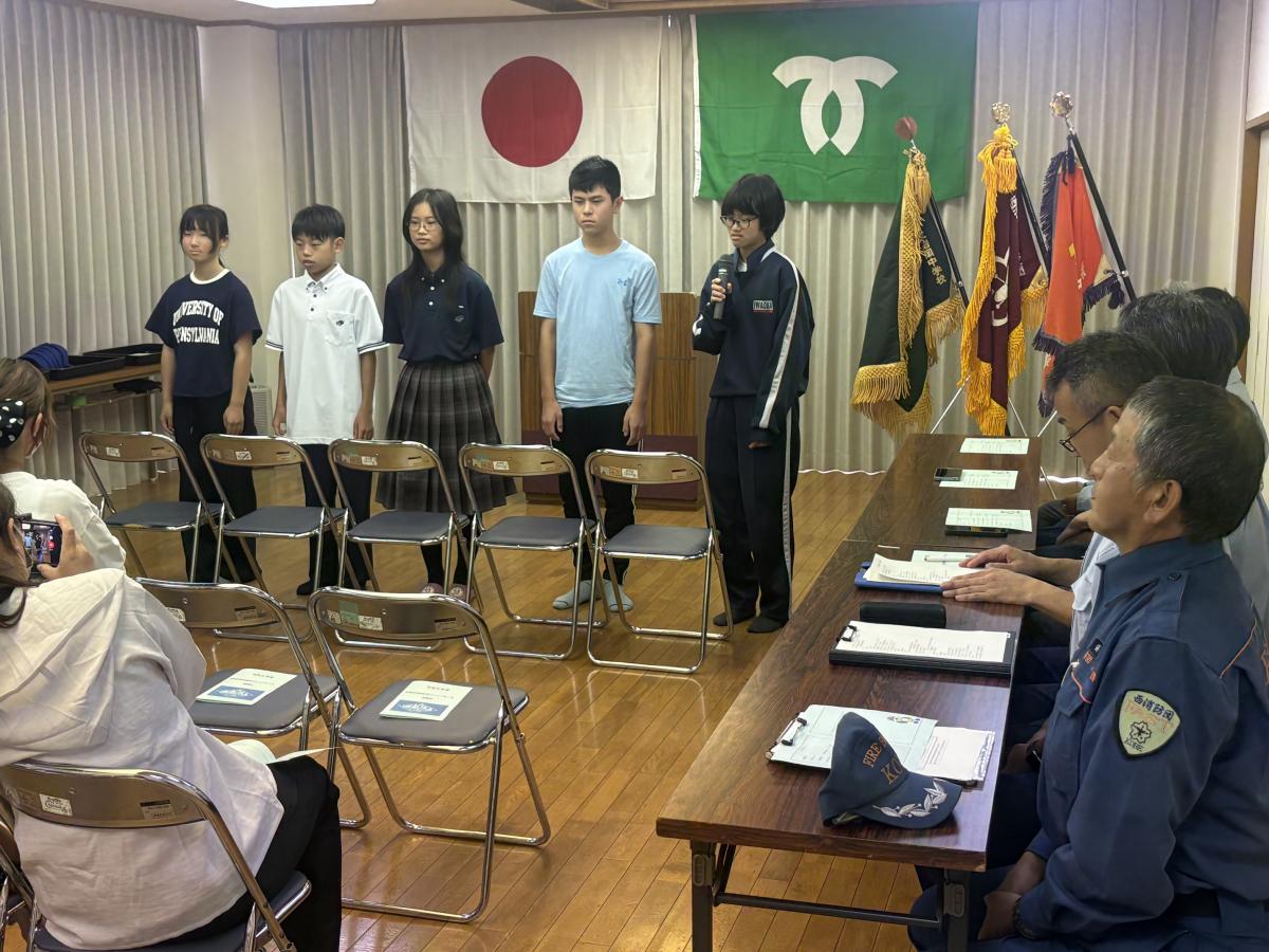 メンバー全員から決意表明発表