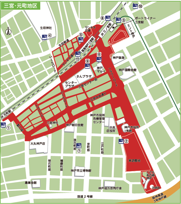 路上喫煙禁止地区（2026年7月31日時点）