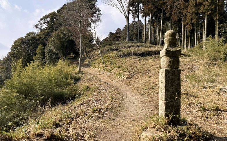 丹生山の丁石道