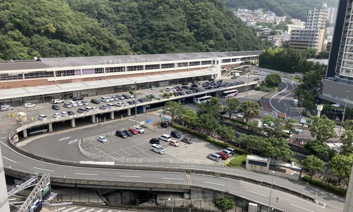 新神戸駅前の現在の画像