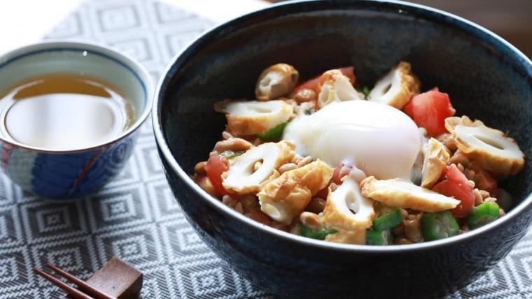 ちくわの冷やしうどん