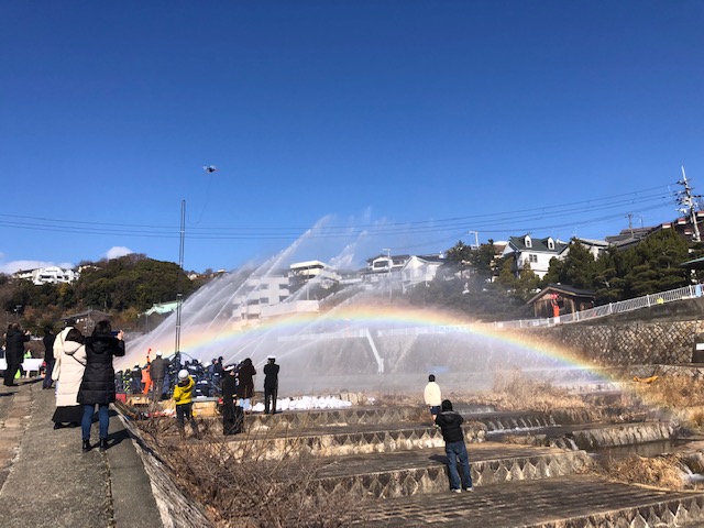 市民放水大会写真1