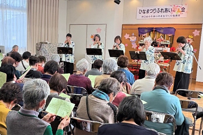 オカリナ演奏
