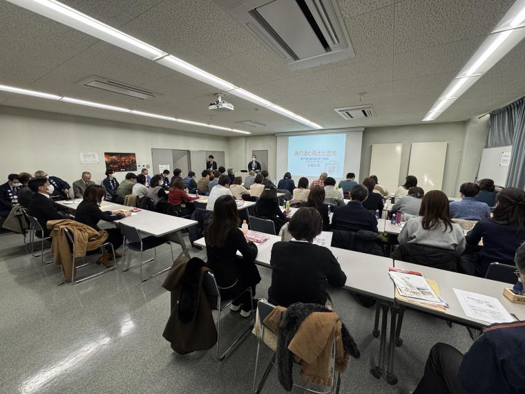 講義の様子（灘の酒大学）