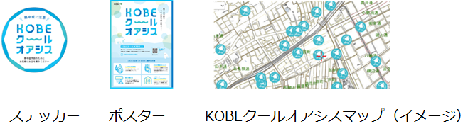 ステッカー、ポスター、マップ