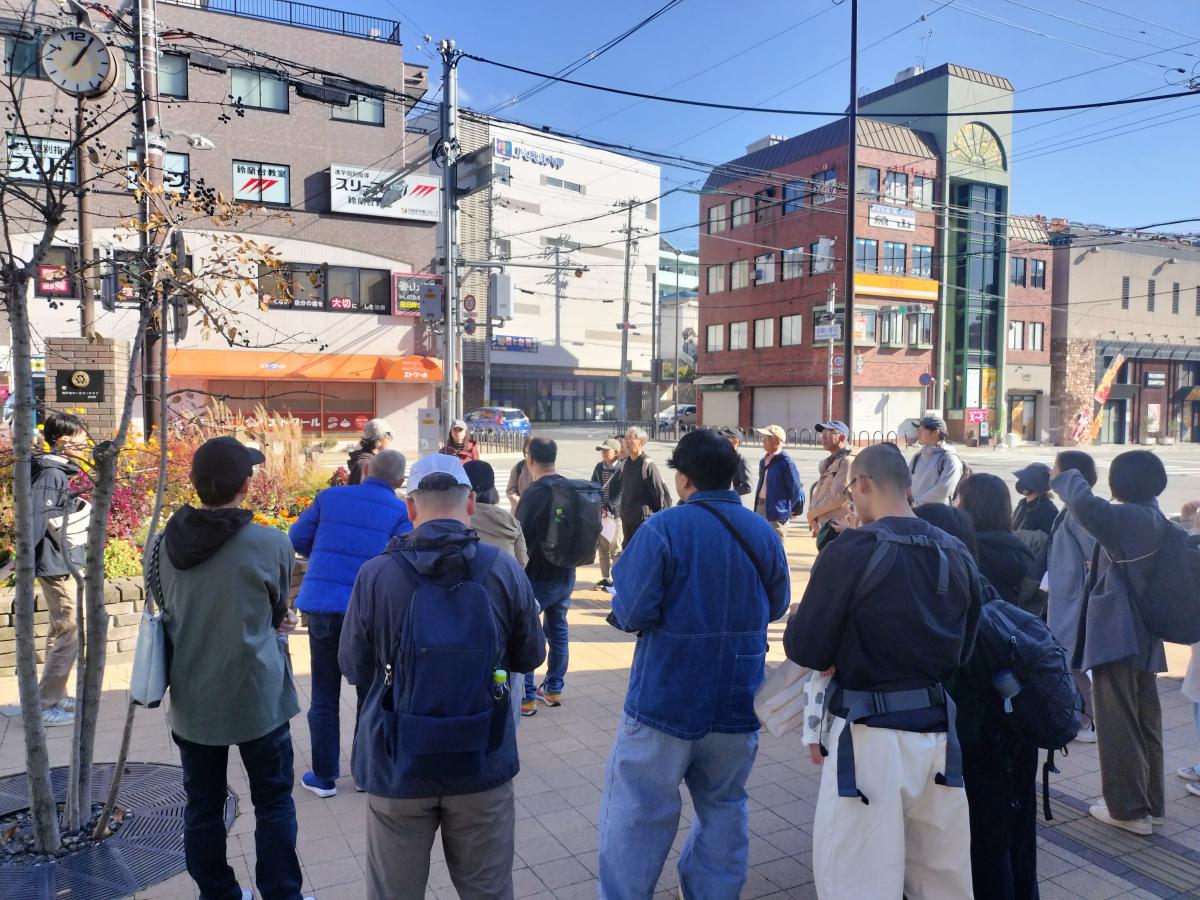 まちあるき集合時写真