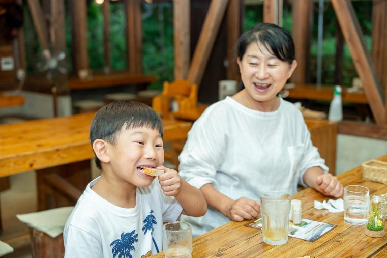 パン配布イベントの写真