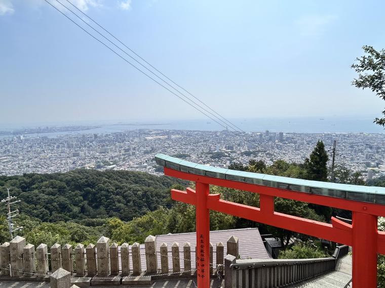 山頂からの景色