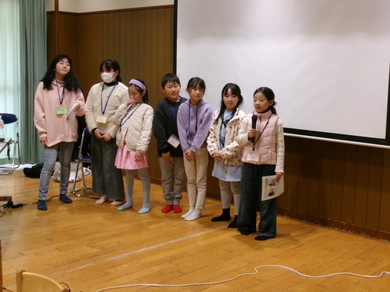 おわりの会の様子