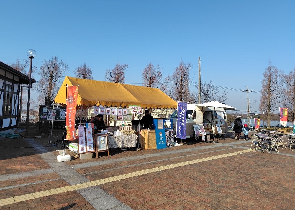 出店の様子