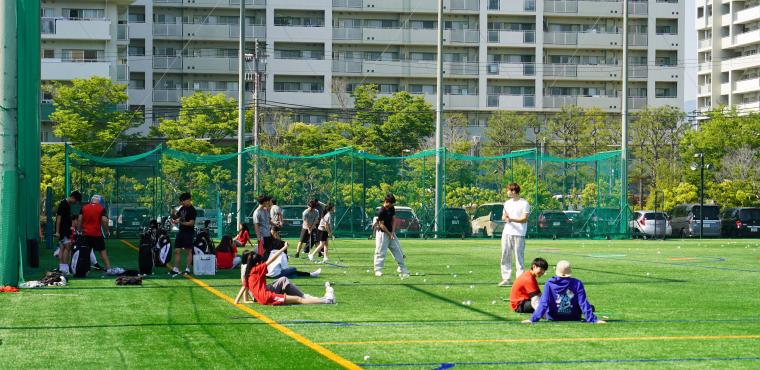 屋外の様子写真