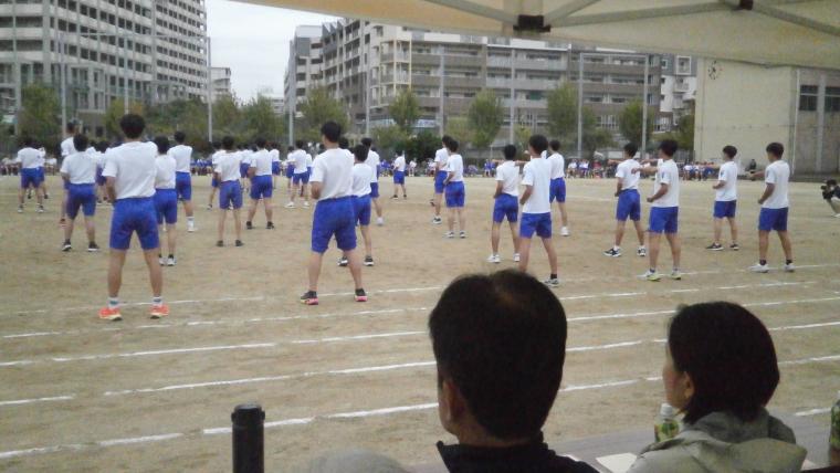 10月22日学校訪問（渚中学校）