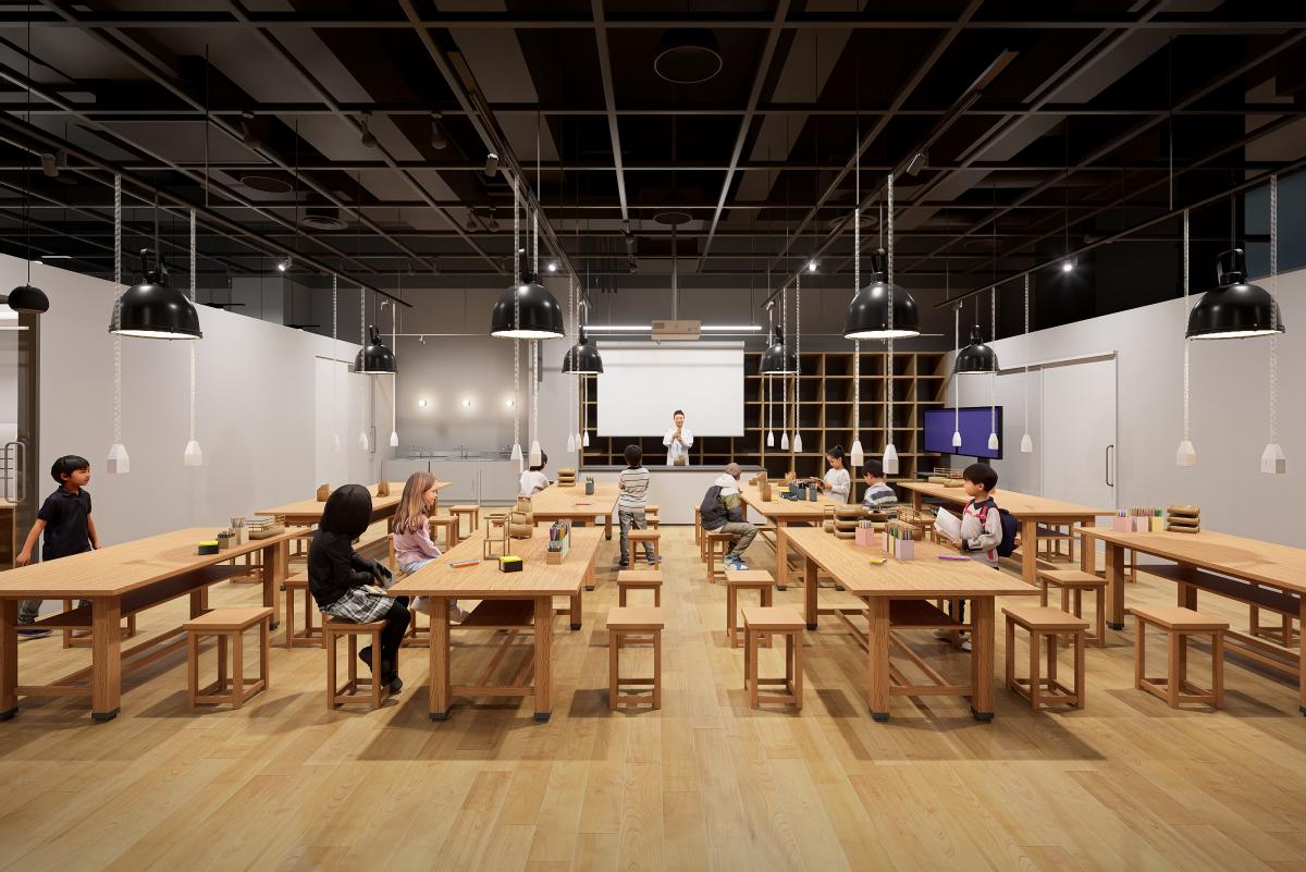 工作室内の様子