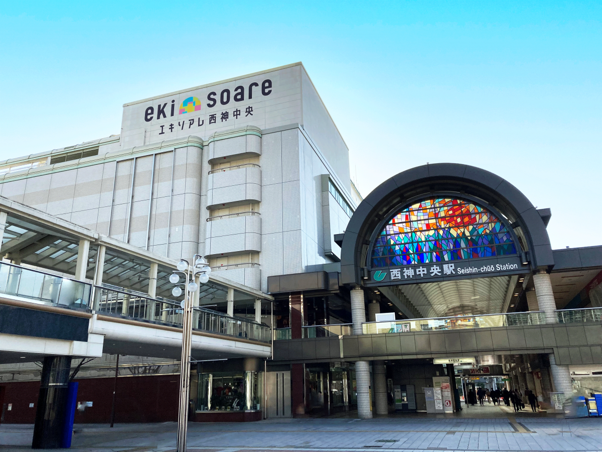 写真：駅前の風景