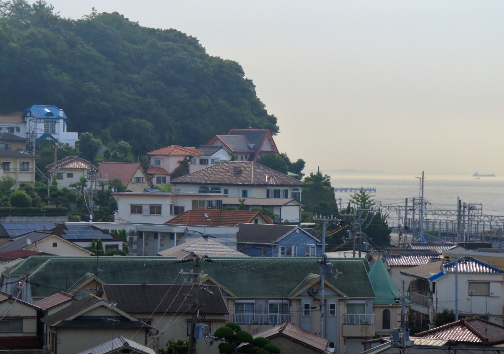 写真：海と山に近いまち