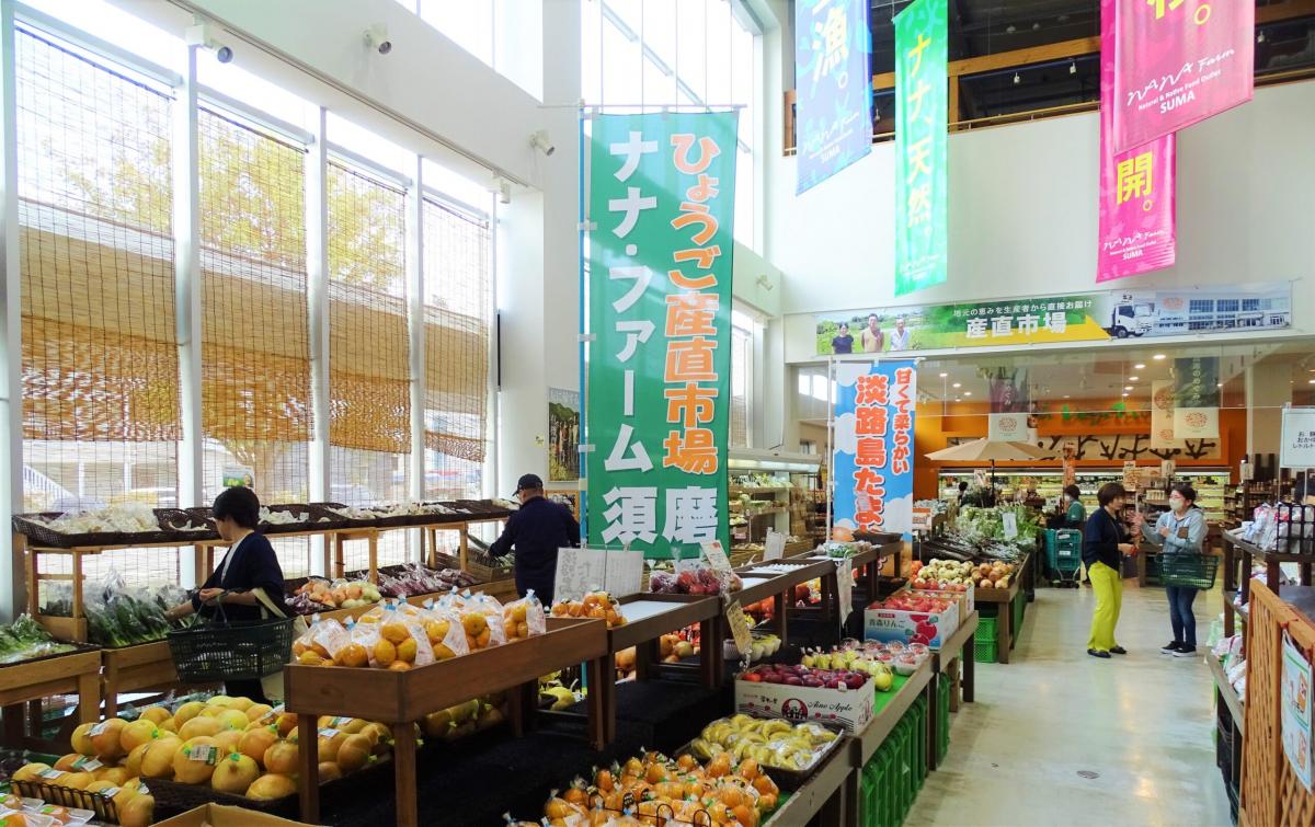 写真：産地直送市場