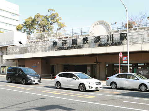 写真：駅の外観