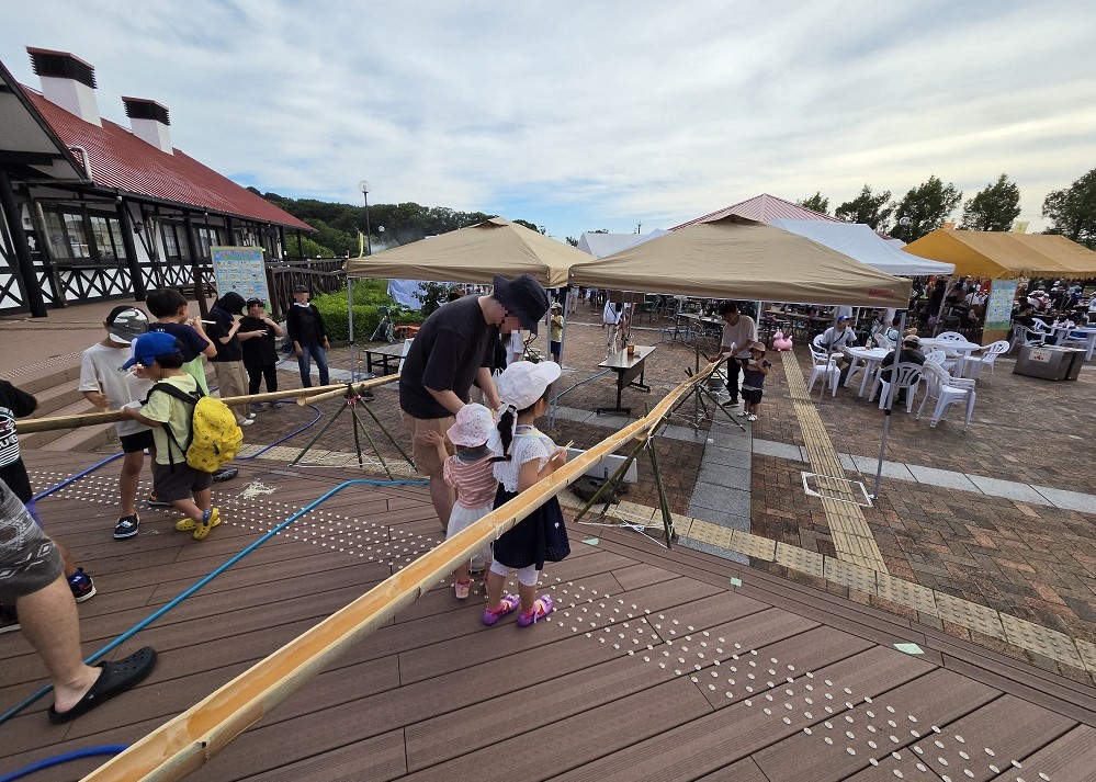 流しそうめん
