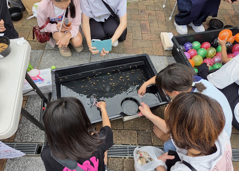 金魚すくい