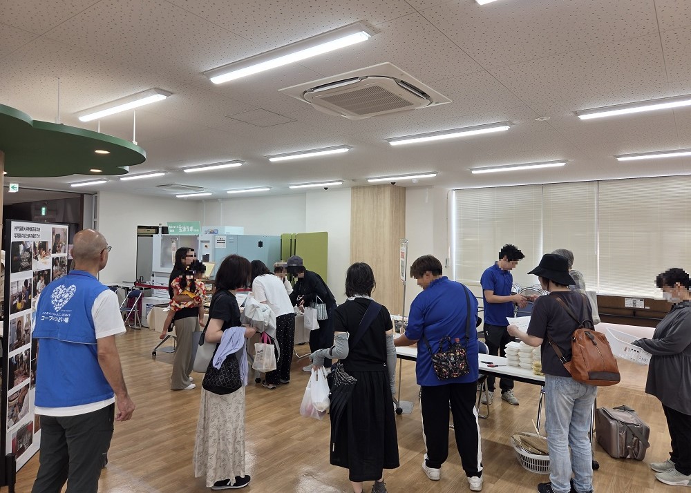にしべじマルシェの様子