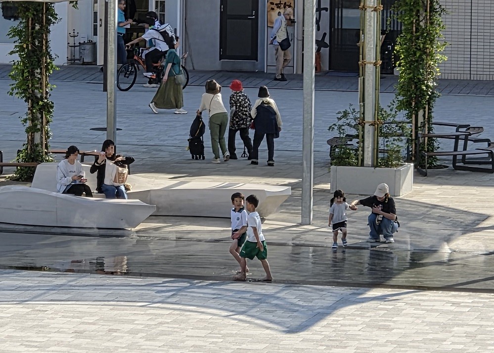 水景施設の様子
