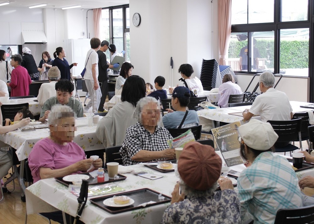 ふれあい喫茶の様子
