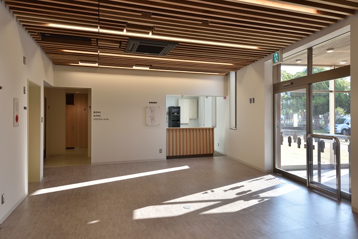 五色塚古墳館_エントランスホール
