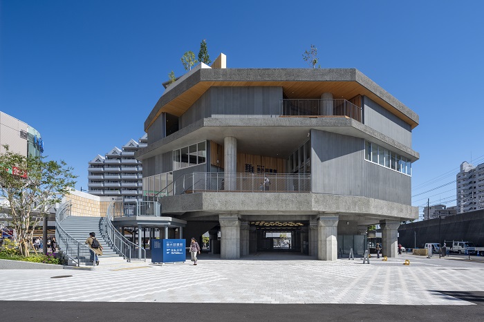 垂水図書館_西側外観