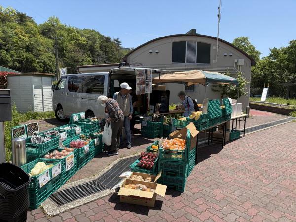 買い回り支援の様子