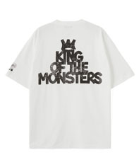 HAZE GODZILLA CROWN SS TEE WHITE_裏