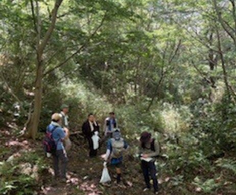 登山道の状況確認